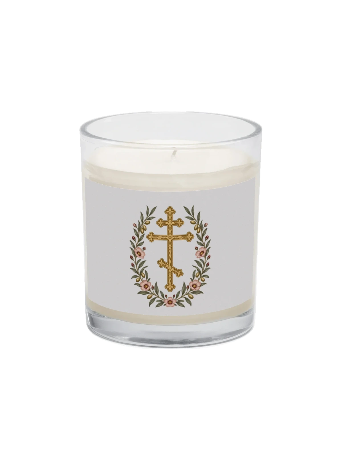 Orthodox Fragrance-Free Soy Candle